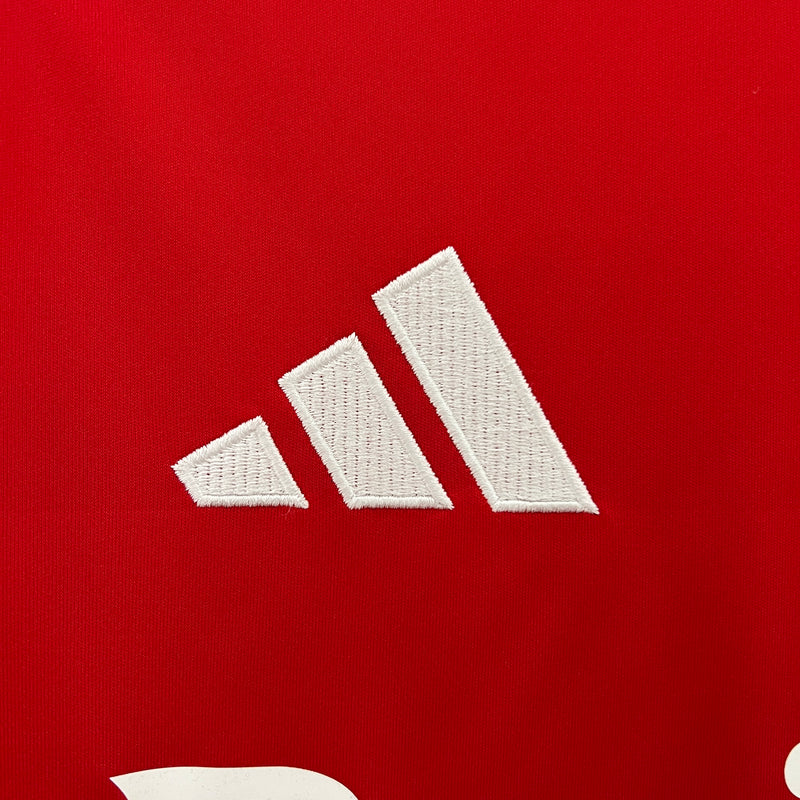 Camisa Arsenal Home 24/25 s/n° Torcedor Adidas Masculina - Vermelha