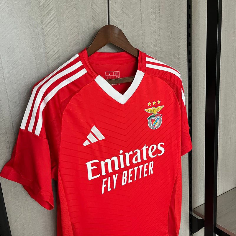 Camisa Benfica Home 24/25 Torcedor Adidas Masculina - Vermelha