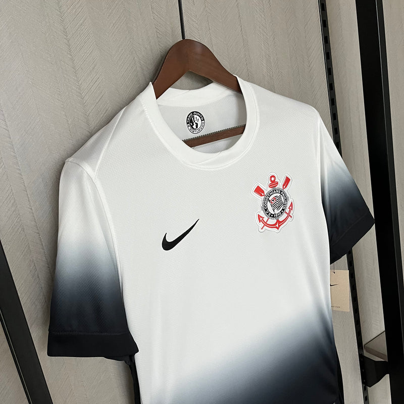Camisa Corinthians Home 24/25 s/n° Torcedor Nike Masculino - Branca