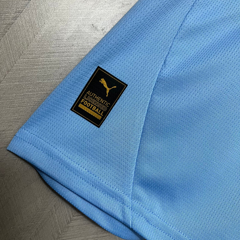 Camisa Manchester City Home 24/25 Torcedor Puma Masculina - Azul Claro