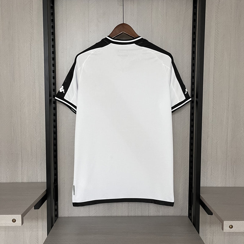 Camisa Vasco Away 24/25 s/n° Torcedor Kappa Masculina - Branca e Preta