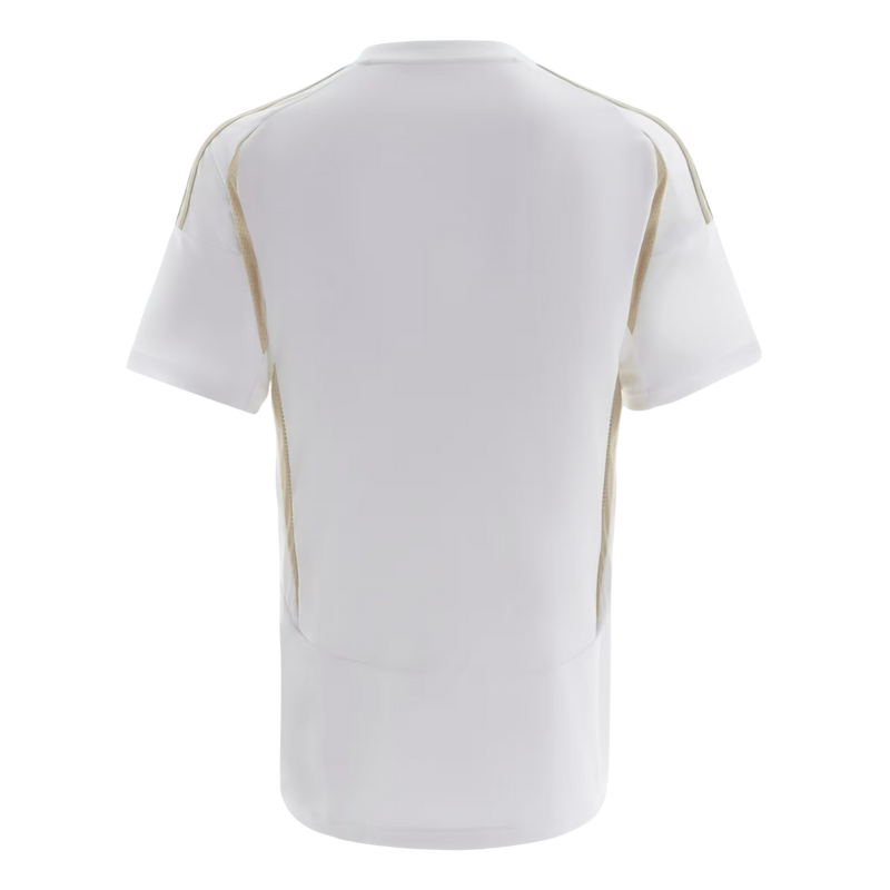 Camisa Al Nassr Third 24/25 Torcedor Nike Masculina - Branca e Dourada