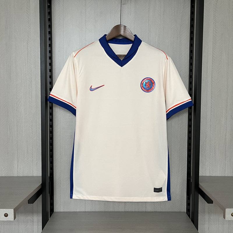 Camisa Chelsea Away 24/25 - Torcedor Nike Masculino - Bege