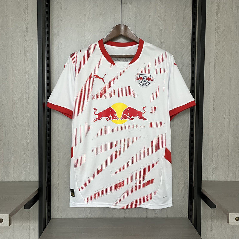 Camisa RB Leipzig Home 24/25 Torcedor Puma Masculino - Branca