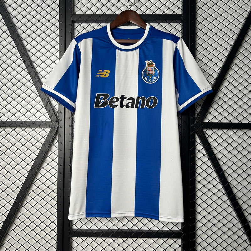 Camisa Porto Home 25/26 Torcedor New Balance Masculina - Azul