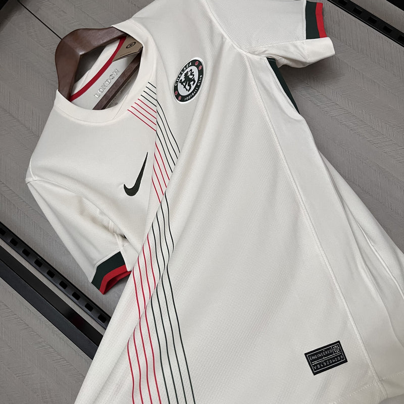Camisa Chelsea Away 25/26 Torcedor Nike Masculina - Branca