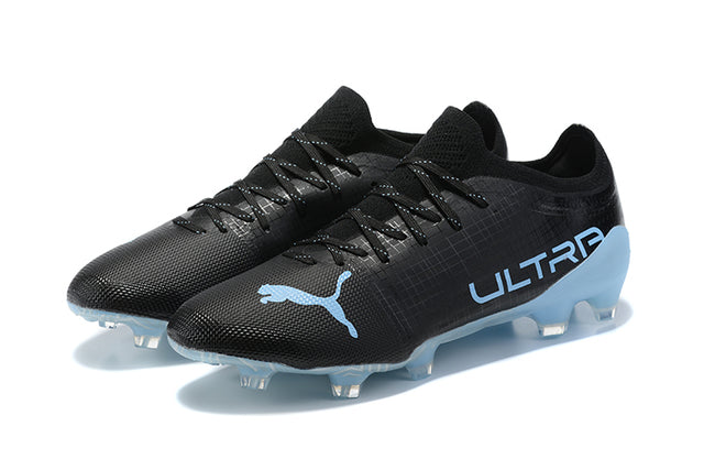 Chuteira Campo Puma Ultra FG Black/Blue