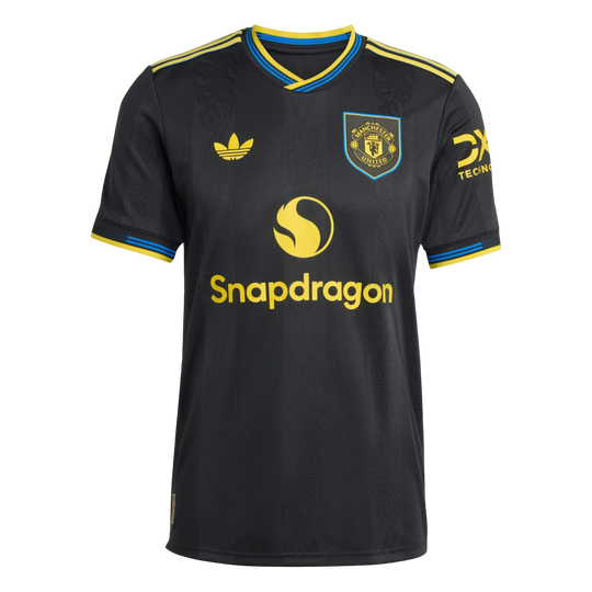 Camisa Manchester United Third 25/26 Jogador Adidas Masculina - Azul