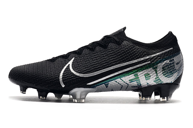 Chuteira Campo Nike Mercurial Vapor 13 Elite FG Black e Green - Low