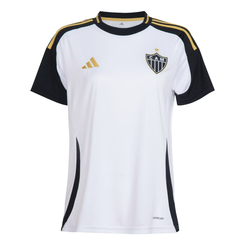 Camisa Atlético Mineiro Away 25/26 Torcedor Adidas Feminina - Branca