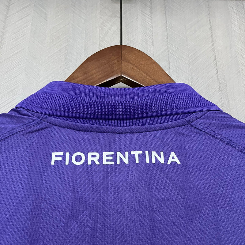 Camisa Fiorentina Home 24/25 Torcedor Kappa Masculino - Roxo