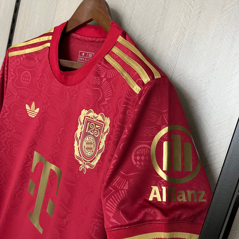 Camisa Bayern de Munique 125 Anos Torcedor Adidas Masculino - Vermelha