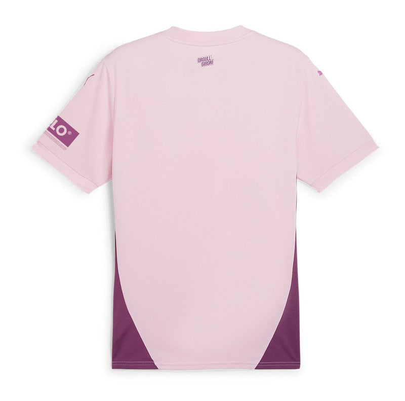 Camisa Girona Third 24/25 s/n° Torcedor Masculino - Rosa e Lilás