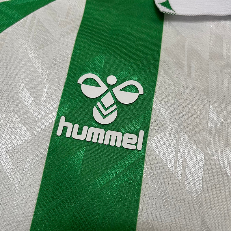 Camisa Real Betis Home 24/245 Torcedor Masculina - Verde e Branco