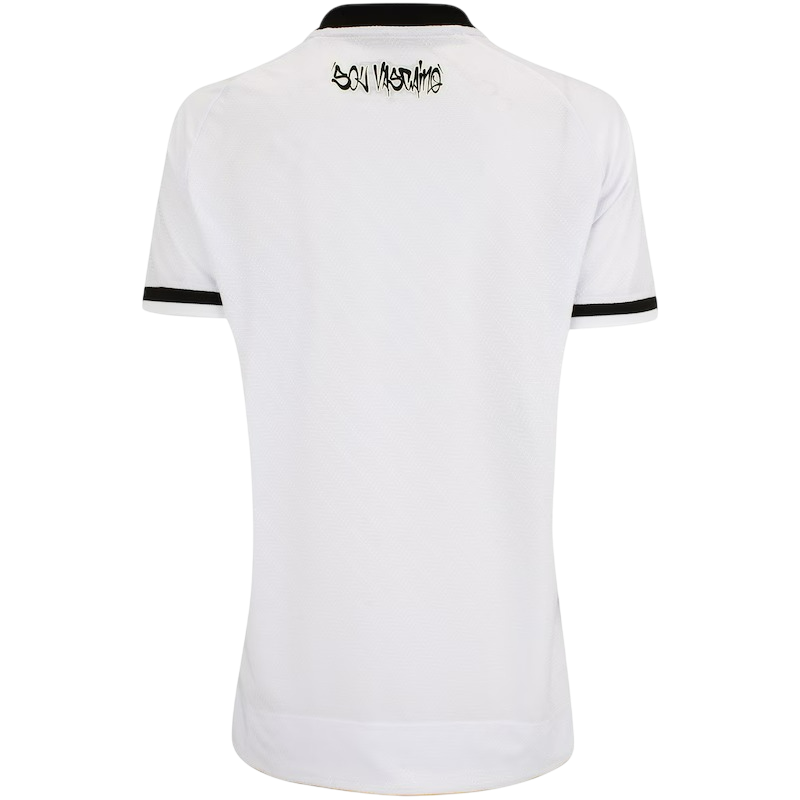 Camisa Vasco da Gama Away 25/26 s/n° Torcedor Kappa Feminina - Branca