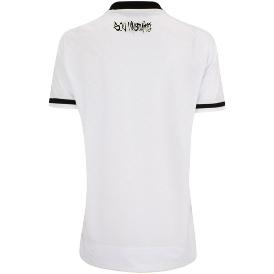Camisa Vasco da Gama Away 25/26 s/n° Torcedor Kappa Feminina - Branca