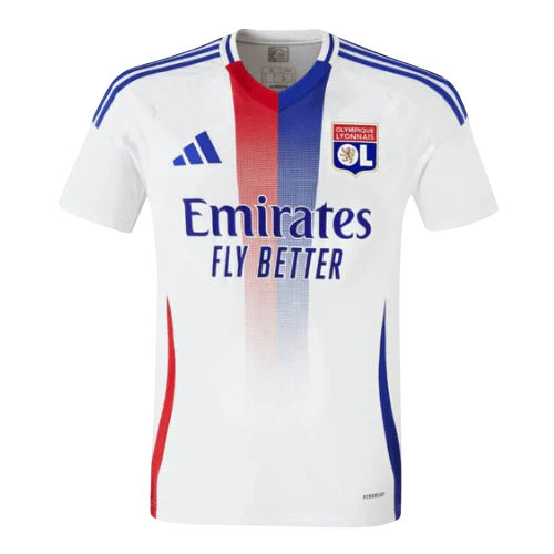 Camisa Lyon Home 24/25 Torcedor Adidas Masculina - Branca