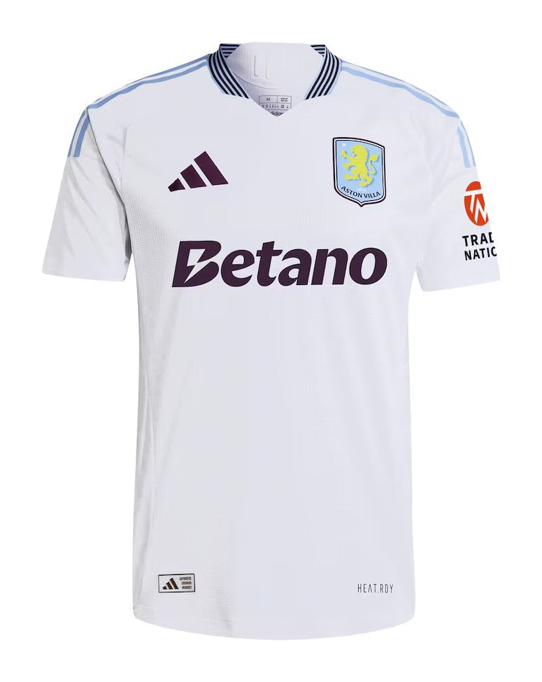 Camisa Aston Villa Away 24/25 s/n° Torcedor Adidas Masculina - Branca