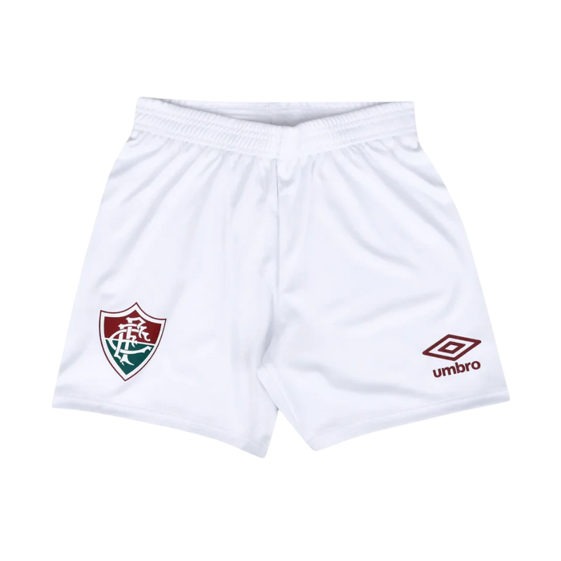 Conjunto Infantil Fluminense Away 25/26 Umbro - Branca