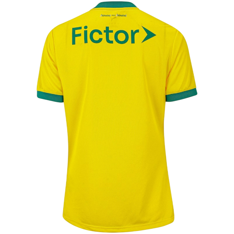 Camisa do Palmeiras Third 25/26 Torcedor Puma Feminina - Amarela