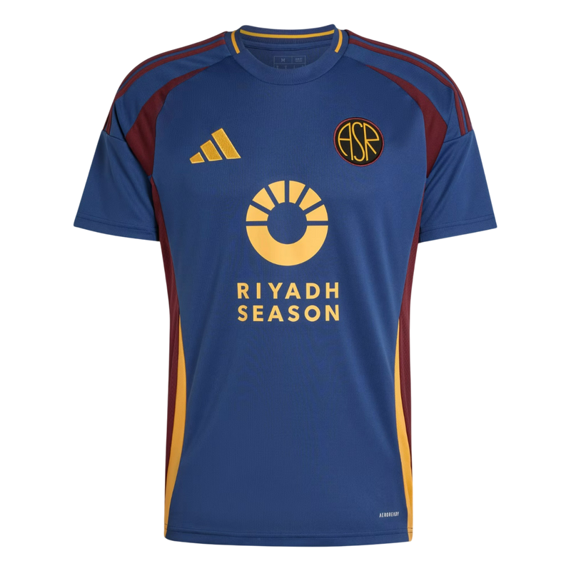 Camisa AS Roma Third 24/25 Torcedor Adidas Masculina - Azul