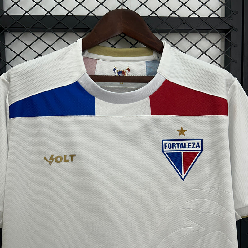 Camisa Fortaleza Away 25/26 Torcedor Volt Masculina - Branca