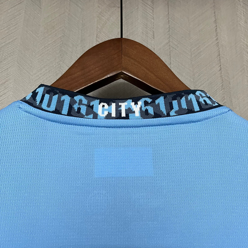 Camisa Manchester City Home 24/25 Torcedor Puma Masculina - Azul Claro