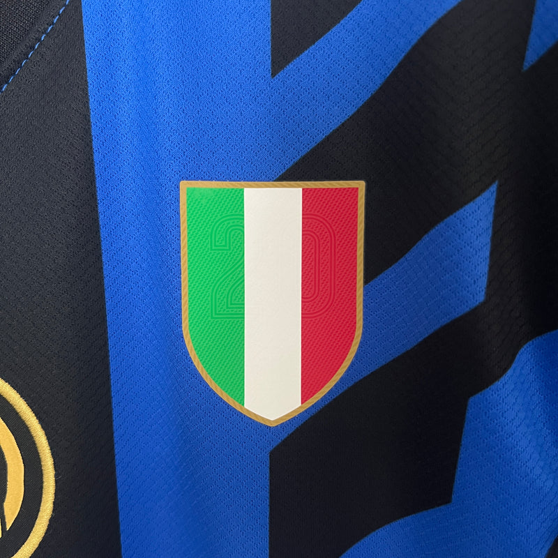 Inter Milan Home Shirt 24/25 - Men's Nike - Blue and Black