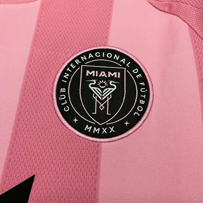 Camisa Inter Miami Home 25/26 Torcedor Adidas Masculina - Rosa