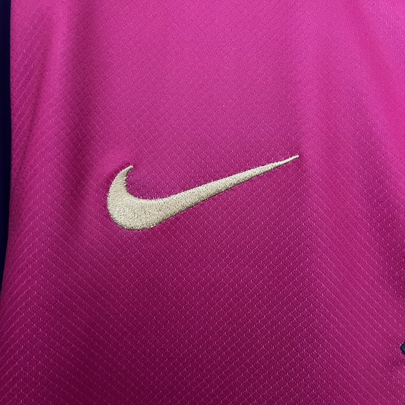 Camisa Barcelona Edição Especial Travis Scott 24/25 Torcedor Nike Masculina - Azul e Grená