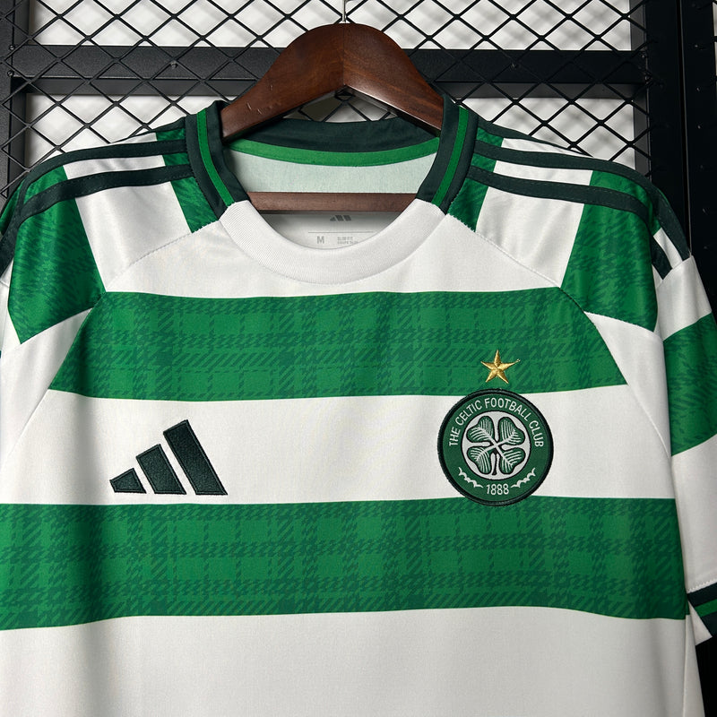 Camisa Celtic FC Home 25/26 Torcedor Adidas Masculina - Verde