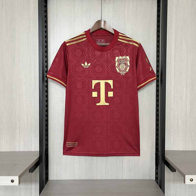 Camisa Bayern de Munique 125 Anos Torcedor Adidas Masculino - Vermelha