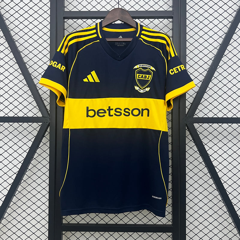 Camisa Boca Juniors Home 25/26 Torcedor Adidas Masculina - Azul