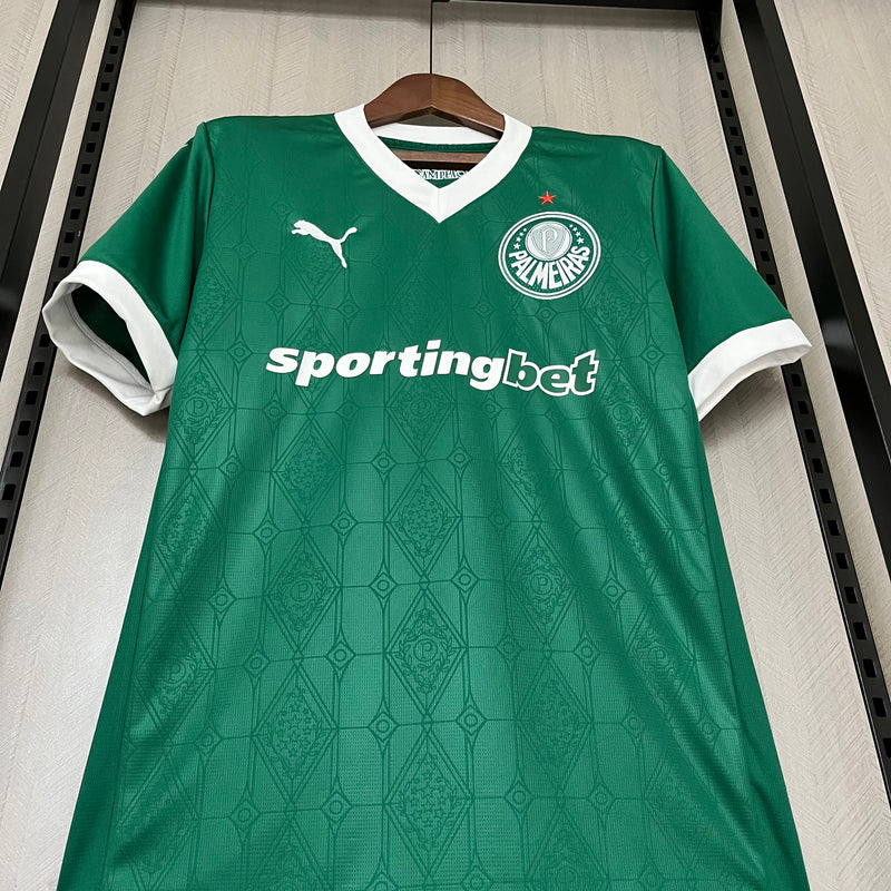 Camisa do Palmeiras Home 25/26 Torcedor Puma Masculina - Verde
