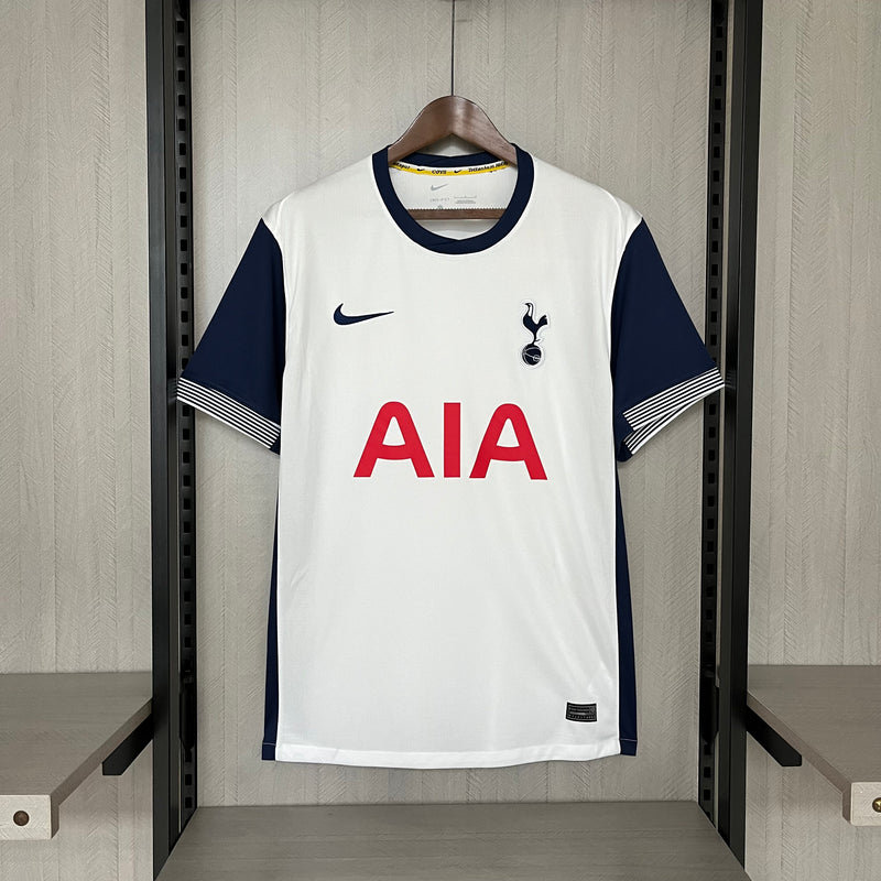 Camisa Tottenham Home 24/25 Torcedor Nike Masculino - Branca e Azul