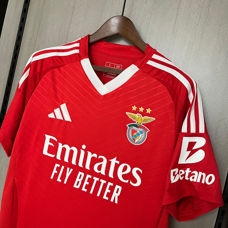 Camisa Benfica Home 24/25 Torcedor Adidas Masculina - Vermelha