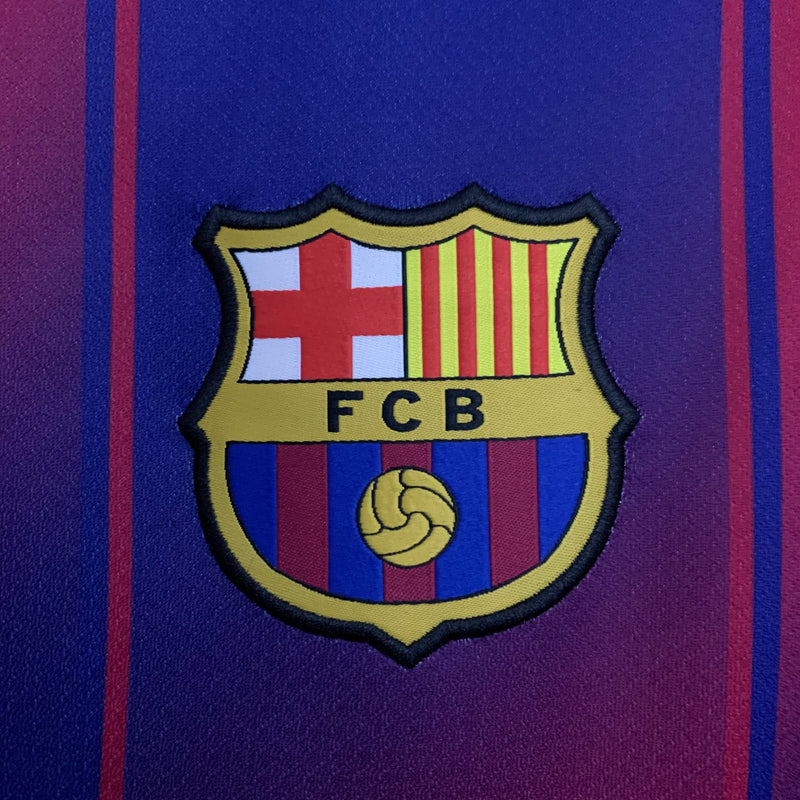 Camisa Barcelona Home 25/26 s/n° Torcedor Nike Masculina - Azul e Grená