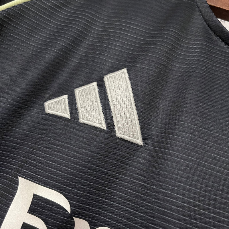 Camisa Real Madrid Away 25/26 s/n° Torcedor Adidas Masculina - Preta
