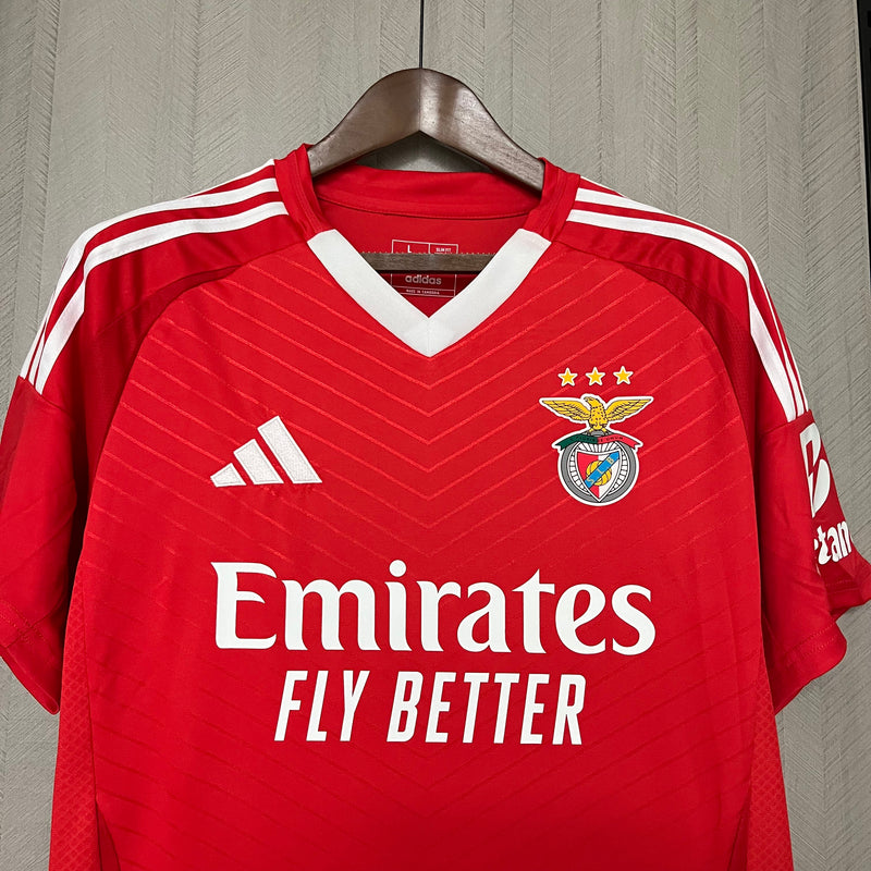 Camisa Benfica Home 24/25 Torcedor Adidas Masculina - Vermelha