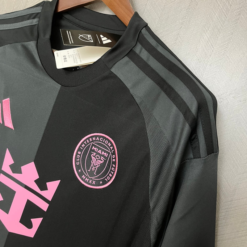 Camisa Inter Miami Away 25/26 Torcedor Adidas Masculina - Preta