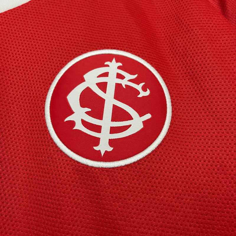 Camisa Internacional Home 25/26 Torcedor Adidas Masculina - Vermelha e Branca