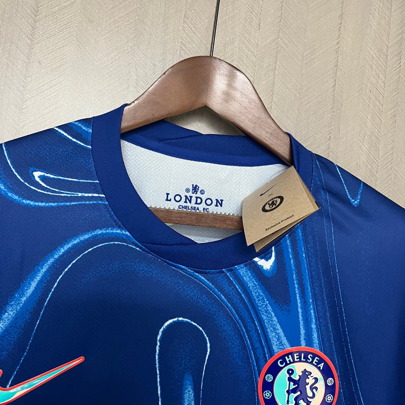 Camisa Chelsea Home 24/25 - Torcedor Nike Masculina - Azul