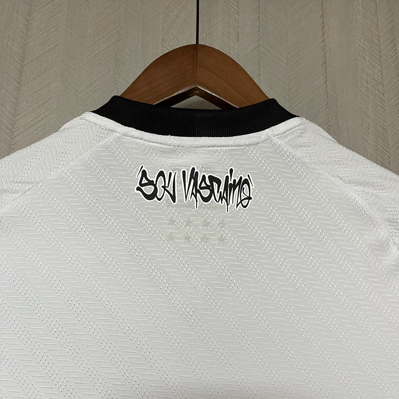 Camisa Vasco Home 25/26 s/n° Torcedor Kappa Masculina - Branca