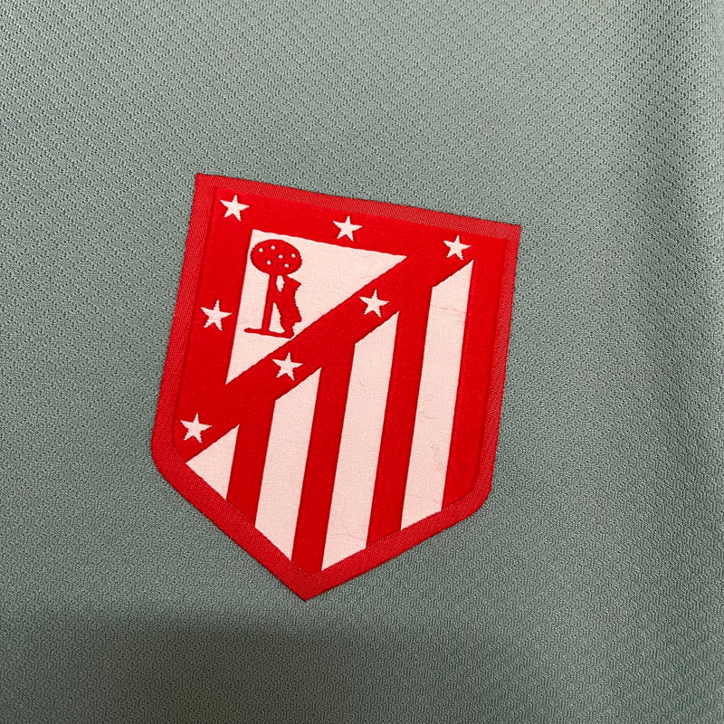 Camisa Atlético de Madrid Away 24/25 Torcedor Nike Masculino - Cinza