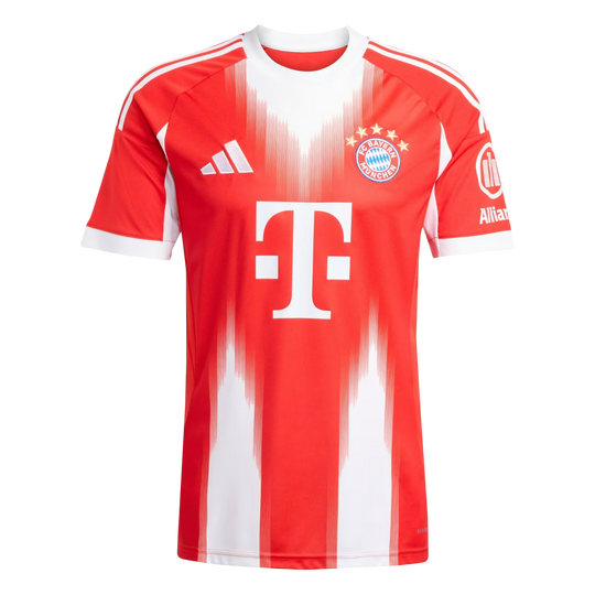 Camisa Bayern de Munique Home 25/26 Torcedor Adidas Masculino - Vermelha