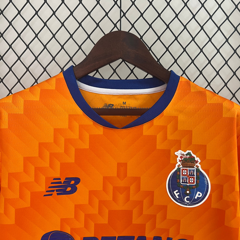 Camisa Porto Away 24/25 Torcedor New Balance Masculina - Laranja