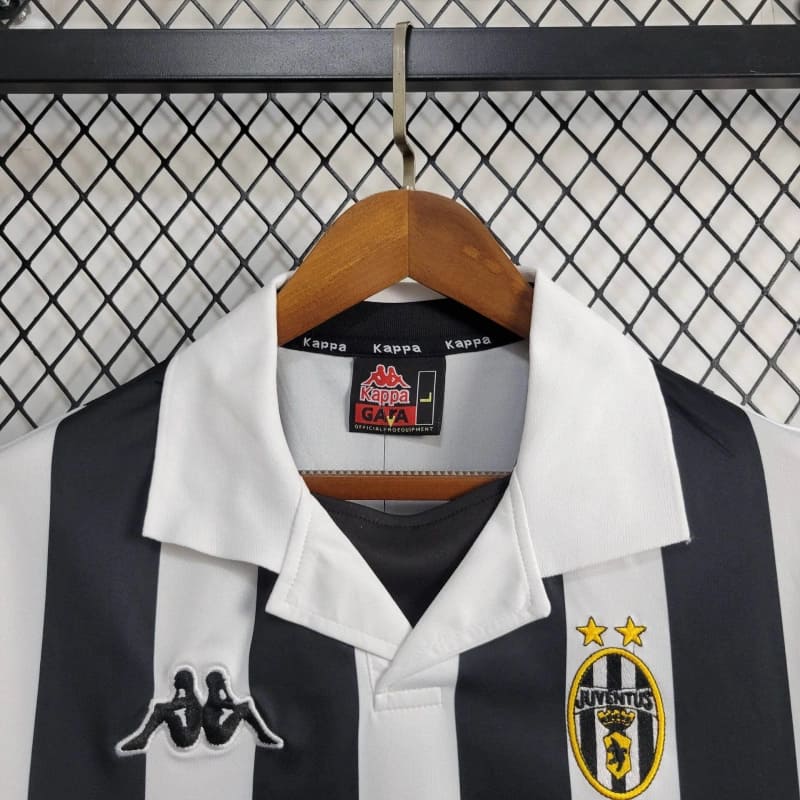 Camisa Juventus 99/00 - Versão Retro Manga Longa