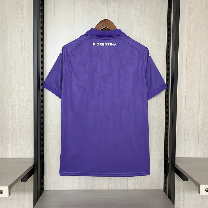Camisa Fiorentina Home 24/25 Torcedor Kappa Masculino - Roxo
