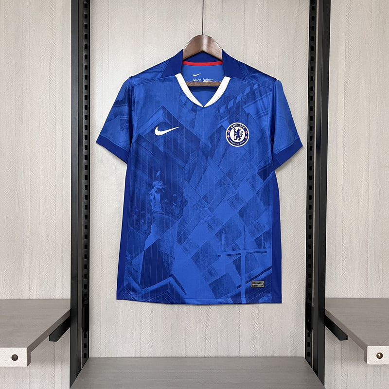 Camisa Chelsea Home 25/26 Torcedor Nike Masculina - Azul