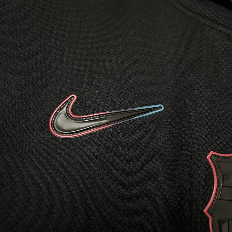 Camisa Barcelona Away 24/25 s/n° Torcedor Masculino - Preto